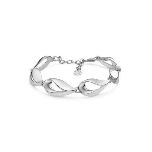 Ocean armbånd i sølv 15+5 cm fra Mads Z